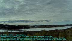 view from Aune on 2025-04-26