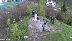 view from Mrzlica - stolp on 2024-04-21