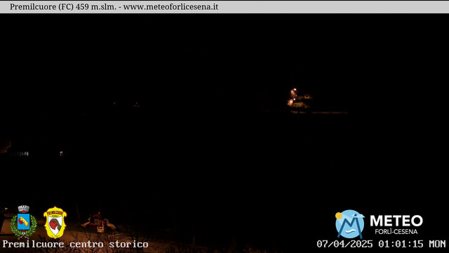 time-lapse frame, Premilcuore webcam