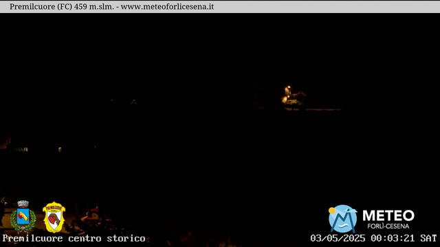 time-lapse frame, Premilcuore webcam