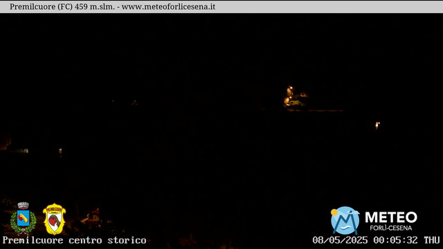 time-lapse frame, Premilcuore webcam