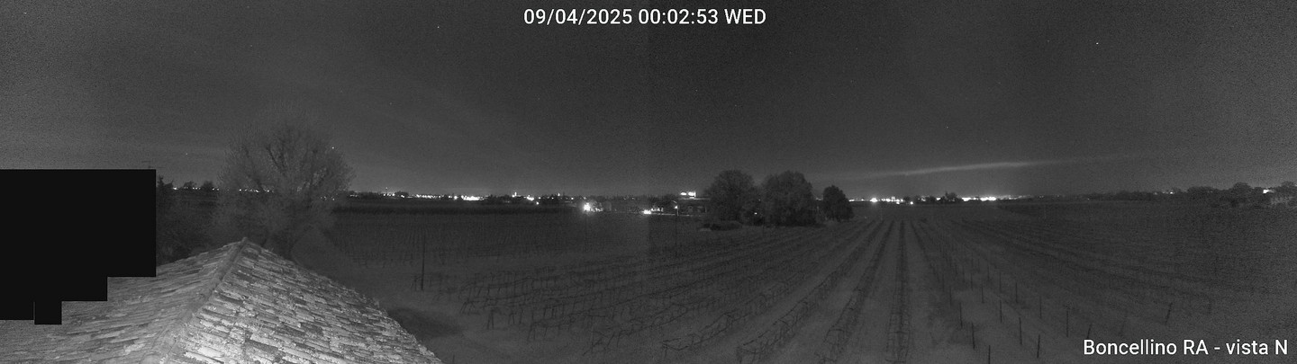 time-lapse frame, Boncellino Nord webcam