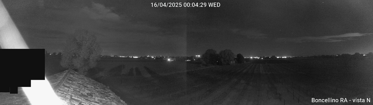 time-lapse frame, Boncellino Nord webcam