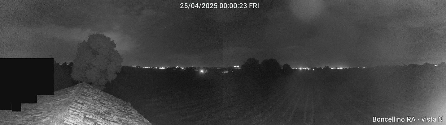 time-lapse frame, Boncellino Nord webcam