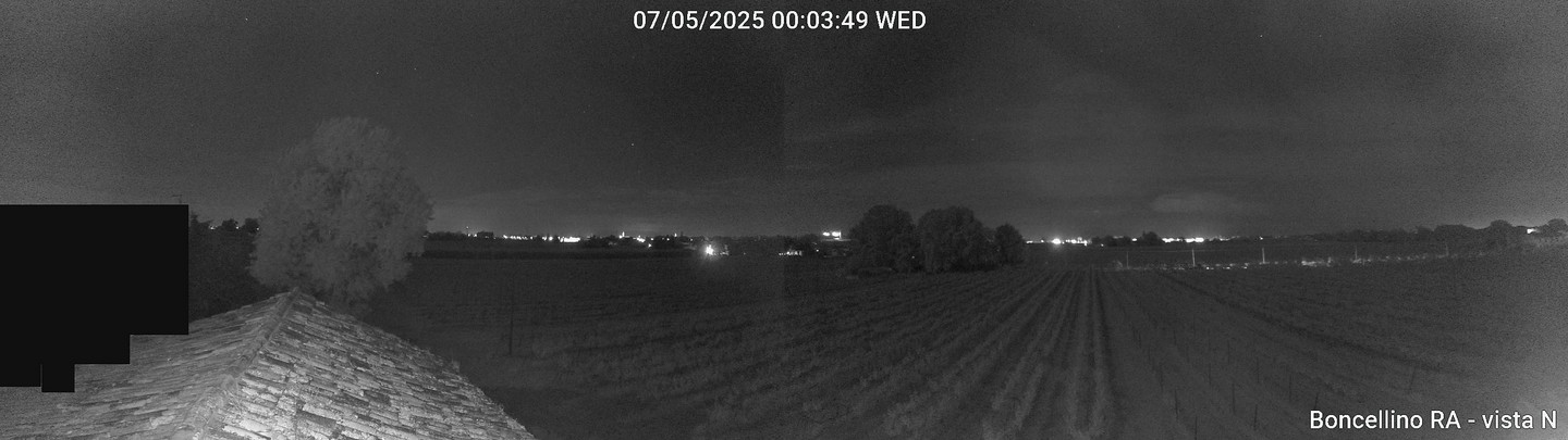 time-lapse frame, Boncellino Nord webcam