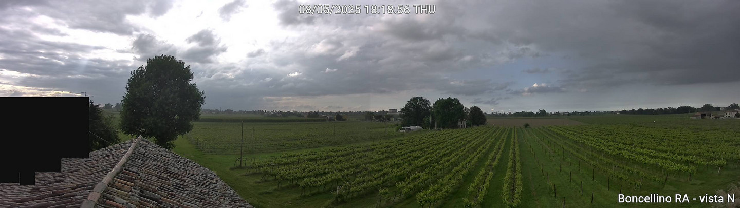 time-lapse frame, Boncellino Nord webcam