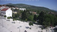 view from Drniš on 2024-04-15