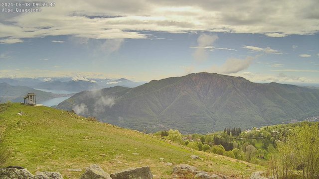 time-lapse frame, Germagno Alpe Quaggione Monte Zucaro webcam
