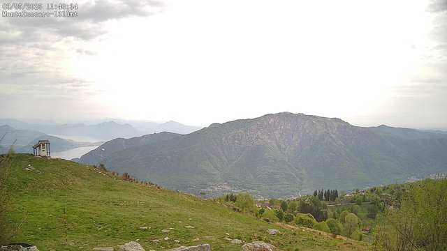 time-lapse frame, Germagno Alpe Quaggione Monte Zucaro webcam
