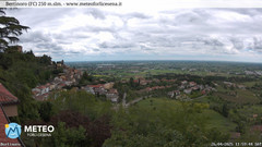 view from Bertinoro on 2025-04-26