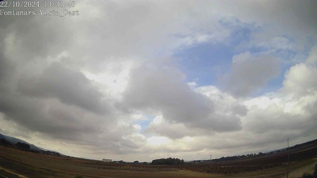 time-lapse frame, Fontanars webcam