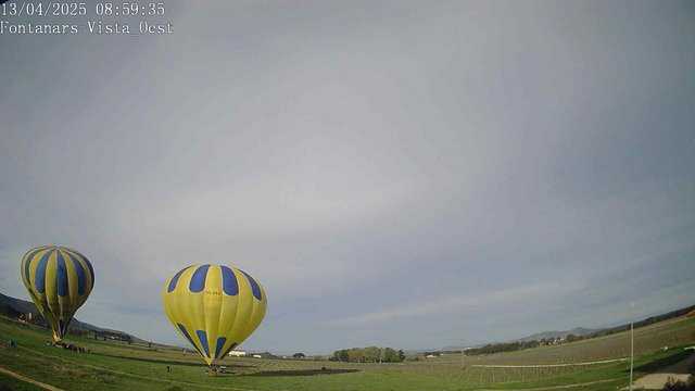 time-lapse frame, Fontanars webcam