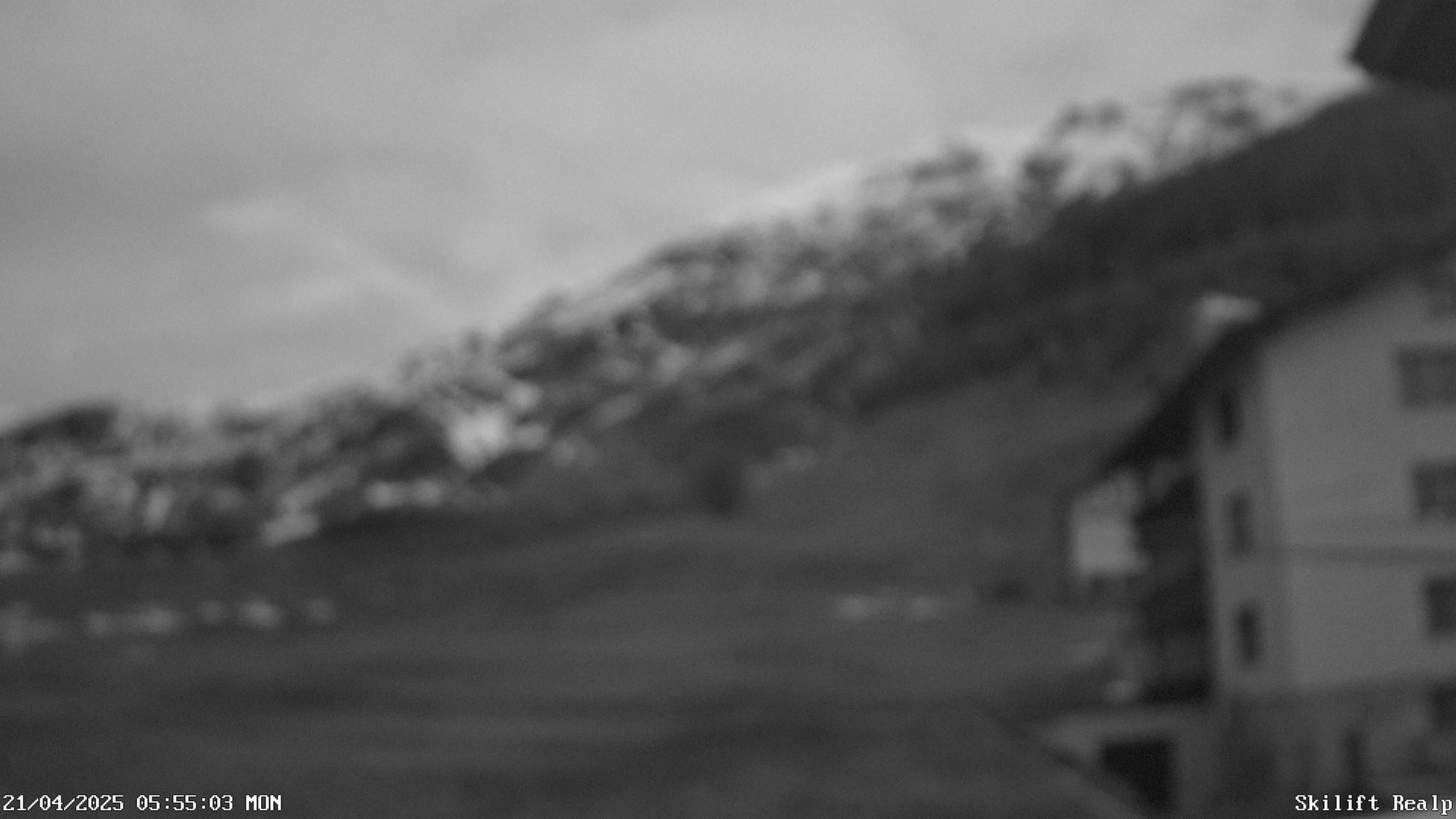 time-lapse frame, Skilift Realp webcam