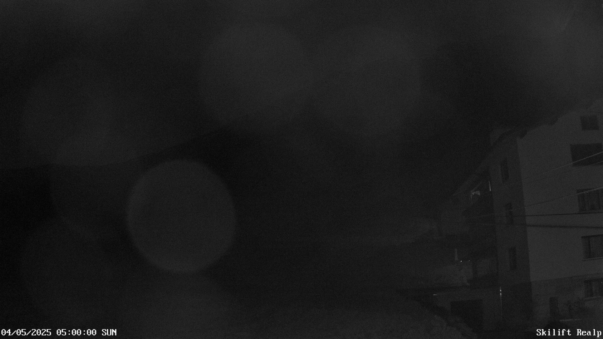 time-lapse frame, Skilift Realp webcam