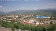 view from Knin on 2024-04-16