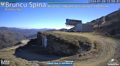 view from Bruncu Spina on 2024-01-29