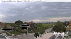 view from Savignano sul Rubicone on 2024-04-10