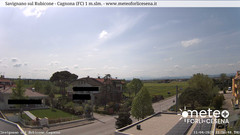 view from Savignano sul Rubicone on 2024-04-11