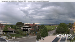 view from Savignano sul Rubicone on 2024-04-20