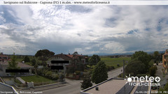 view from Savignano sul Rubicone on 2024-04-26