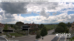 view from Savignano sul Rubicone on 2024-05-04