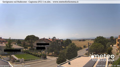 view from Savignano sul Rubicone on 2024-07-18