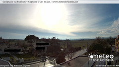 view from Savignano sul Rubicone on 2024-12-23