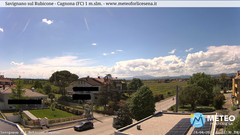 view from Savignano sul Rubicone on 2025-04-24