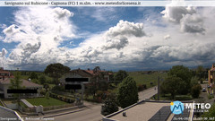 view from Savignano sul Rubicone on 2025-04-26