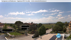 view from Savignano sul Rubicone on 2025-04-28