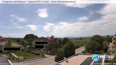 view from Savignano sul Rubicone on 2025-05-03