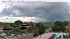 view from Savignano sul Rubicone on 2025-05-05