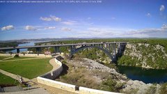 view from Most Krka on 2024-10-14