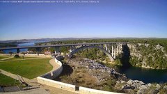 view from Most Krka on 2024-11-10