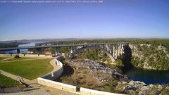 view from Most Krka on 2024-11-11