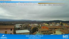 view from Villanova Strisaili on 2024-03-08