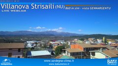 view from Villanova Strisaili on 2024-03-20