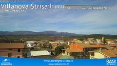 view from Villanova Strisaili on 2024-03-21