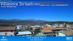 view from Villanova Strisaili on 2024-04-03