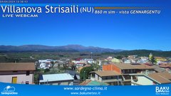 view from Villanova Strisaili on 2024-04-04