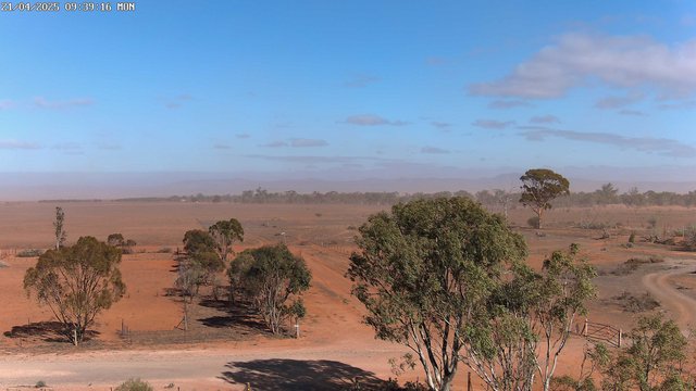 time-lapse frame, West webcam