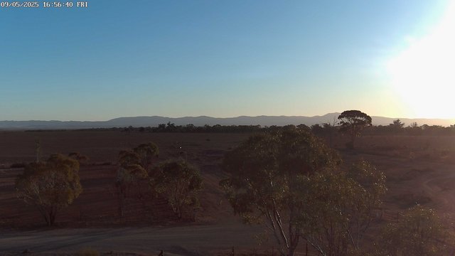 time-lapse frame, West webcam