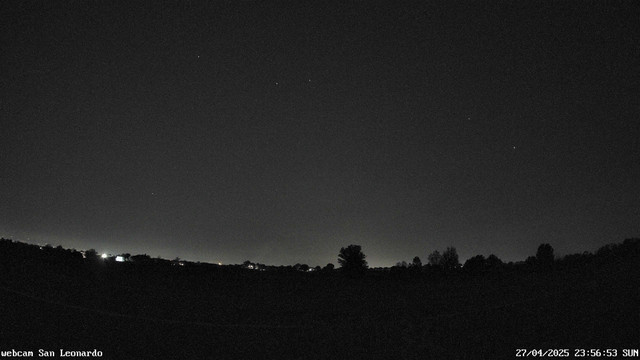 time-lapse frame, San Leonardo webcam