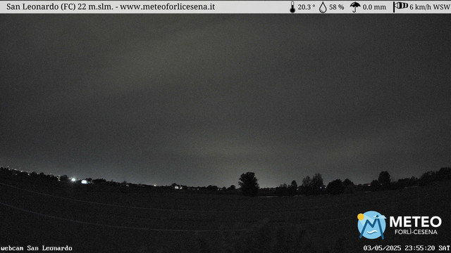 time-lapse frame, San Leonardo webcam