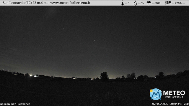 time-lapse frame, San Leonardo webcam