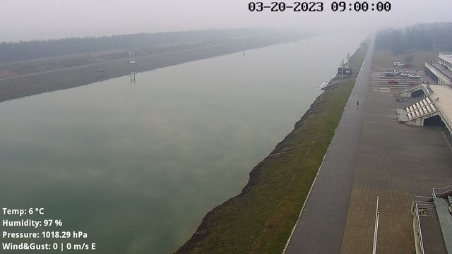 time-lapse frame, Labe Arena Racice webcam