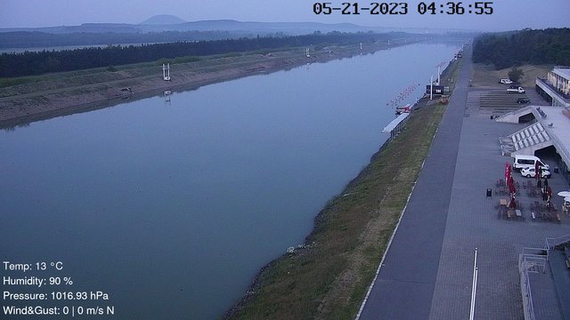 time-lapse frame, Labe Arena Racice webcam