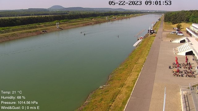 time-lapse frame, Labe Arena Racice webcam