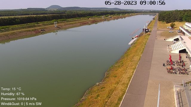 time-lapse frame, Labe Arena Racice webcam