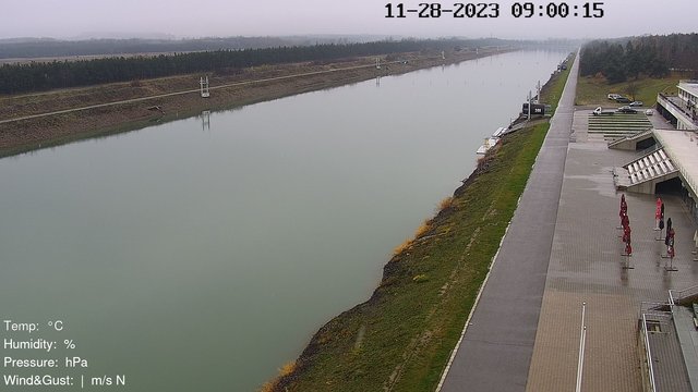 time-lapse frame, Labe Arena Racice webcam